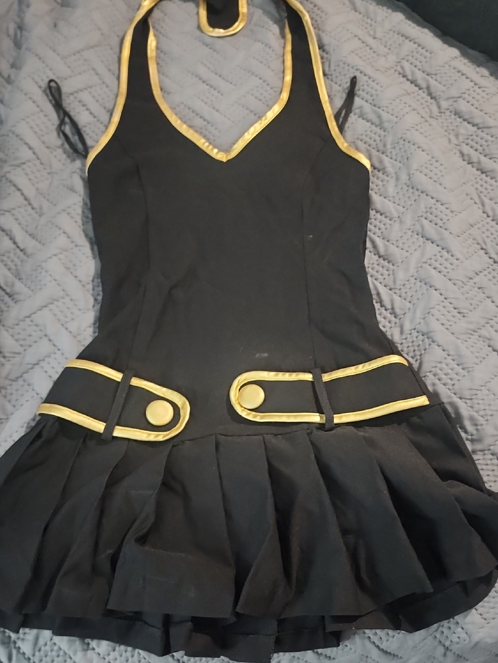Black and Gold Girls' Costume Dress - Kids Costume
